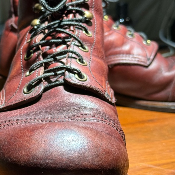 Red wing Iron Ranger boots, ox blood size 11. ￼Good condition! - Picture 12 of 14